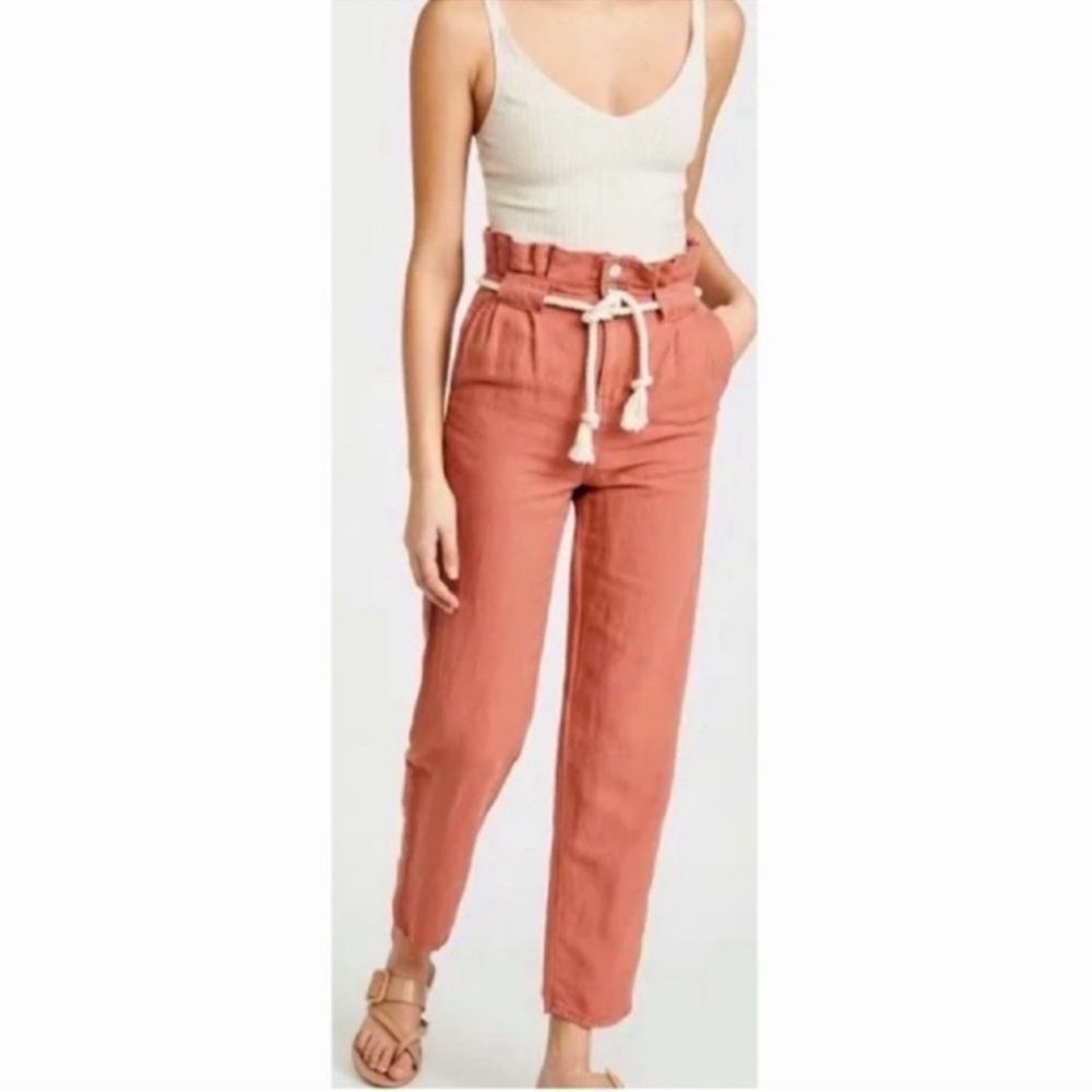 NWT Veronica Beard Karter Pleated Crop Pants size 4
